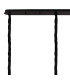Poland 200 x 40cm Linear Pendant 10 Light E14 Matt Black/Smoked Sculpted Glass Item Weight: 53kg-6