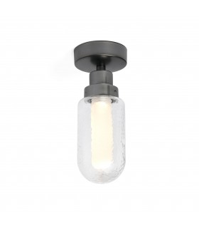 Bathroom LED Ceiling Lamp Metallic Grey 3W 2700K - 1