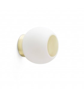 Bathroom LED Globe / Ceiling Wall Lamp Gold 4W 3000K IP44 - 1