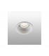 White Tiltable round Recessed Downlight, GU10 - 1