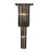 Poland 50cm Pendant Round 5 Tier 18 Light E14 Polished Nickel/Smoke Sculpted Glass Item Weight: 42kg-7
