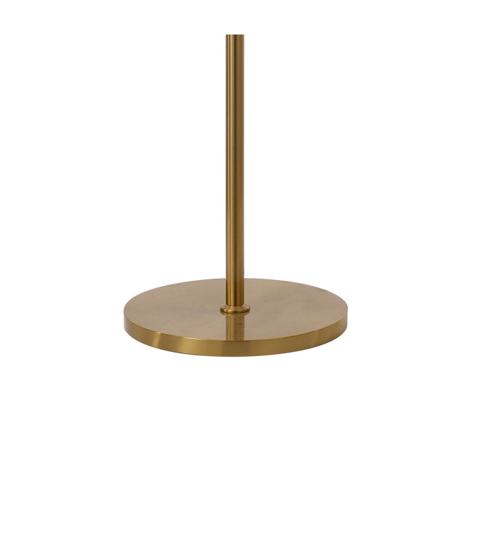 Poland 35 x 168cm Floor Lamp 5 Light E14 Brass/Smoked Sculpted Glass Item Weight: 16.5kg-6
