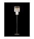 Poland 35 x 168cm Floor Lamp 5 Light E14 Polished Nickel/Clear Sculpted Glass Item Weight: 16.5kg-3