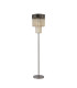 Poland 35 x 168cm Floor Lamp 5 Light E14 Polished Nickel/Cognac Sculpted Glass Item Weight: 16.5kg-4