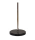 Poland 35 x 168cm Floor Lamp 5 Light E14 Polished Nickel/Cognac Sculpted Glass Item Weight: 16.5kg-5