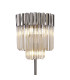 Poland 35 x 168cm Floor Lamp 5 Light E14 Polished Nickel/Cognac Sculpted Glass Item Weight: 16.5kg-6