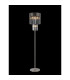 Poland 35 x 168cm Floor Lamp 5 Light E14 Polished Nickel/Smoked Sculpted Glass Item Weight: 16.5kg-3