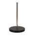 Poland 35 x 168cm Floor Lamp 5 Light E14 Polished Nickel/Smoked Sculpted Glass Item Weight: 16.5kg-5