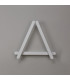 Dunkirk Adjustable 3 Arm Flush Ceiling/Wall Lamp 24W LED 4000K 1200lm Sand White -16