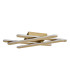 Dunkirk Dimmable Lattice Ceiling 40W LED 3000K 1400lm Sand Gold -9
