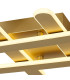 Dunkirk Lattice Ceiling 40W LED 3000K 1400lm Sand Gold -8