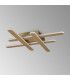 Dunkirk Lattice Ceiling 40W LED 3000K 1400lm Sand Gold -10