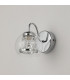 Austin Wall Lamp 1 Light G9 IP44 Polished Chrome/Clear Glass/Clear Crystal-7
