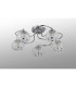 Austin 51.5cm Semi Ceiling 5 Light G9 IP44 Polished Chrome/Clear Glass/Clear Crystal-9