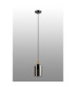Eden 10cm 1.5m Single Pendant 10x13.5cm Cylinder Glass 1 Light E14 IP44 Black/Brass Gold/Smoke-9
