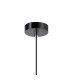 Eden 10cm 1.5m Single Pendant 10x13.5cm Cylinder Glass 1 Light E14 IP44 Black/Polished Chrome/Clear-8