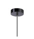 Eden 10cm 1.5m Single Pendant 10x13.5cm Cylinder Glass 1 Light E14 IP44 Black/Polished Chrome/Smoke-8