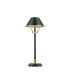 Monroe Rechargeable Battery Operated Table Lamp 1.8W LED 3000K 160lm 3-Step Dimming Dark Green/Gold -1