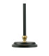 Monroe Rechargeable Battery Operated Table Lamp 1.8W LED 3000K 160lm 3-Step Dimming Dark Green/Gold -7