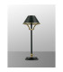 Monroe Rechargeable Battery Operated Table Lamp 1.8W LED 3000K 160lm 3-Step Dimming Dark Green/Gold -10