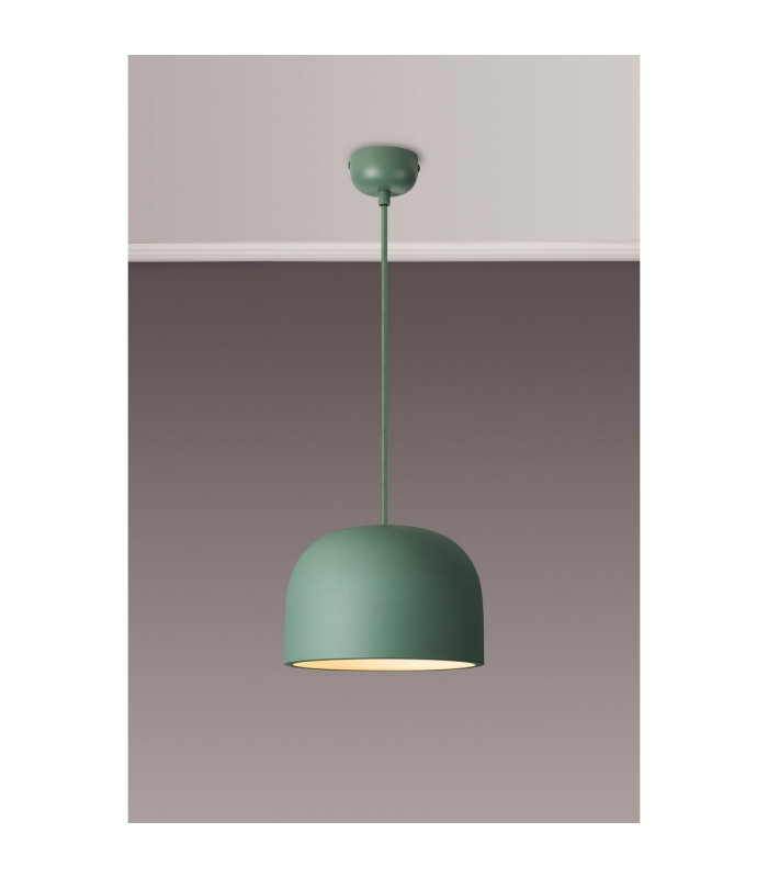 Denver 22cm Pendant 1 x E27 Sand Green-3