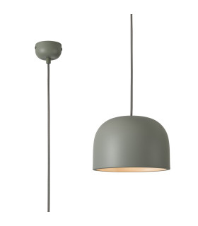 Denver 22cm Pendant 1 x E27 Sand Grey-1