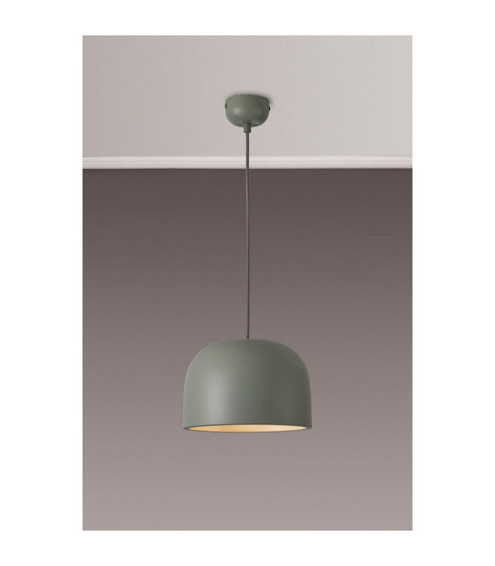 Denver 22cm Pendant 1 x E27 Sand Grey-3