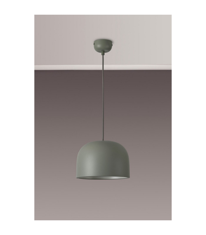 Denver 22cm Pendant 1 x E27 Sand Grey-9