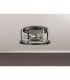 Goshen 39cm Flush Round 3 Light E27 Pewter / Polished Nickel-7