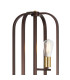 Goshen Floor Lamp 3 Light E27 Brown Oxide / Antique Bronze-8