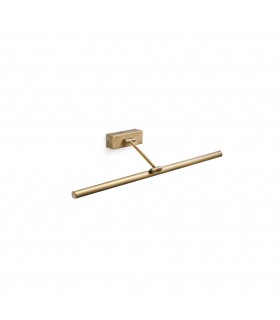 LED Antique Brass Picture Wall Light 12W - 1