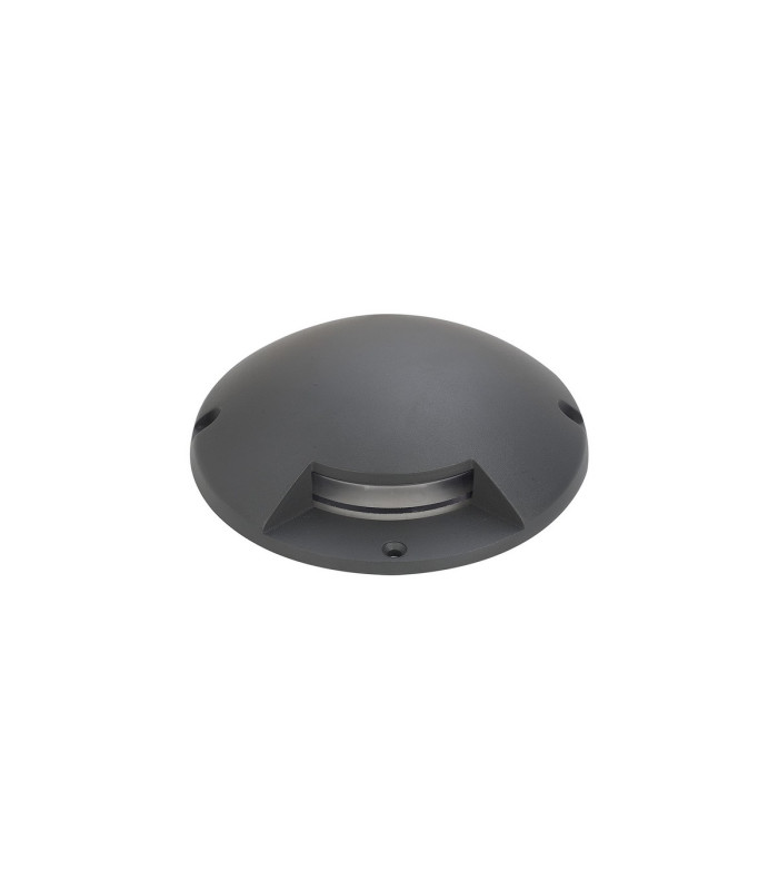 Raleigh Above Ground Light/Wall Light 1 x 2W LED 3000K 60lm IP67 IK10 Dark Grey -9