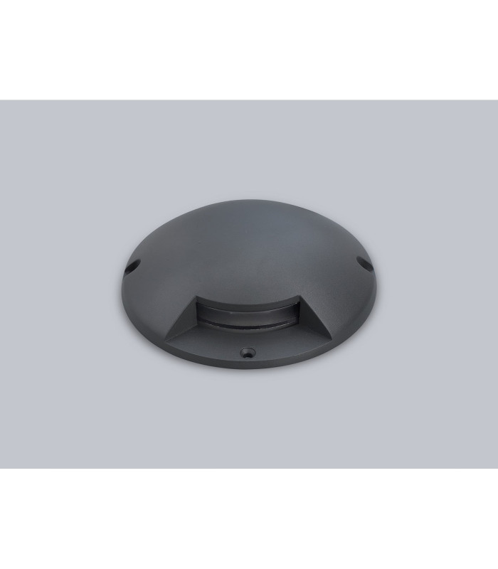 Raleigh Above Ground Light/Wall Light 1 x 2W LED 3000K 60lm IP67 IK10 Dark Grey -11