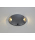 Raleigh Above Ground Light/Wall Light 1 x 4W LED 3000K 120lm IP67 IK10 Dark Grey -3