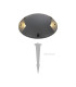 Raleigh Above Ground Light/Wall Light 1 x 4W LED 3000K 120lm IP67 IK10 Dark Grey -5