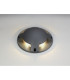 Raleigh Above Ground Light/Wall Light 1 x 6W LED 3000K 180lm IP67 IK10 Dark Grey -3