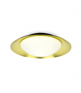 Led Black / Gold Ceiling Lamp 20W - 1