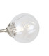 Richmond Ceiling/Wall Light Linear 2 Light G9 IP44 Polished Nickel/Clear Waved Round Glass-6