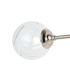 Richmond Ceiling/Wall Light Linear 2 Light G9 IP44 Polished Nickel/Clear Waved Round Glass-7