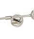 Richmond Ceiling/Wall Light Linear 2 Light G9 IP44 Polished Nickel/Clear Waved Round Glass-8