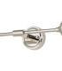 Richmond Ceiling/Wall Light Linear 2 Light G9 IP44 Polished Nickel/Clear Swirl Round Glass-8
