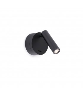 Led Black Reading Light 3W 3000K - 1