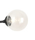 Richmond Ceiling/Wall Light Linear 2 Light G9 IP44 Satin Black/Clear Smooth Round Glass-6