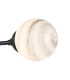 Richmond Ceiling/Wall Light Linear 2 Light G9 IP44 Satin Black/Grey/White Round Marble Effect Glass-6
