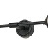 Richmond Ceiling/Wall Light Linear 2 Light G9 IP44 Satin Black/Grey/White Round Marble Effect Glass-8