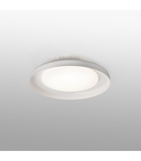 LED White Flush Ceiling Lamp 40cm - 1