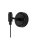 Richmond Adjustable Wall Light 1 Light G9 IP44 Satin Black/Smoke Smooth Tubular Glass-5