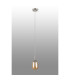 Richmond 9cm Pendant 1 Light G9 IP44 Polished Nickel/Amber Smooth Tubular Glass-8