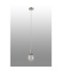 Richmond 12cm Pendant 1 Light G9 IP44 Polished Nickel/Clear Smooth Round Glass-8