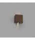 Outdoor LED Up Down Wall Lamp Rust Brown 6W 3000K IP54 - 1